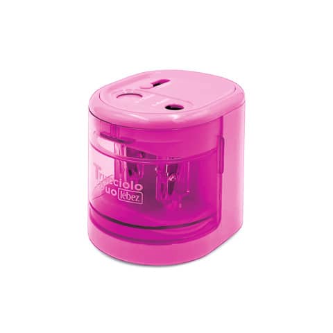 Temperamatite a batteria Lebez - 2 fori in 4 colori assortiti - 4306